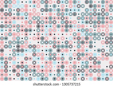Beautiful seamless geometric pattern design illustration