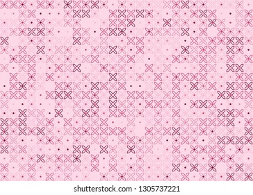 Beautiful seamless geometric pattern design illustration