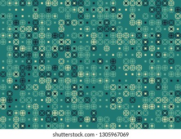 Beautiful seamless geometric pattern design illustration