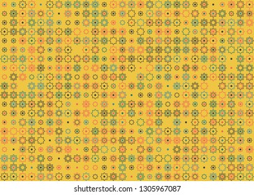 Beautiful seamless geometric pattern design illustration