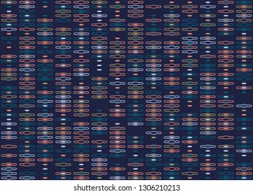 Beautiful seamless geometric pattern design illustration