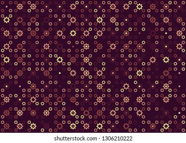 Beautiful seamless geometric pattern design illustration
