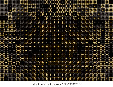 Beautiful seamless geometric pattern design illustration