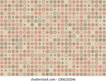 Beautiful seamless geometric pattern design illustration