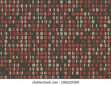 Beautiful seamless geometric pattern design illustration