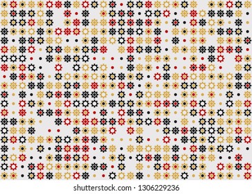 Beautiful seamless geometric pattern design illustration