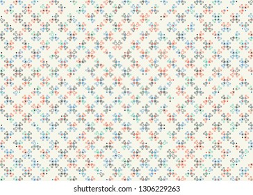 Beautiful seamless geometric pattern design illustration
