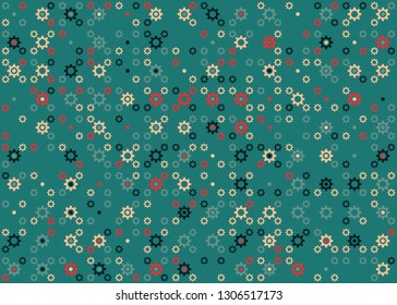 Beautiful seamless geometric pattern design illustration