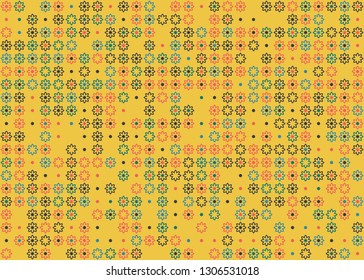 Beautiful seamless geometric pattern design illustration