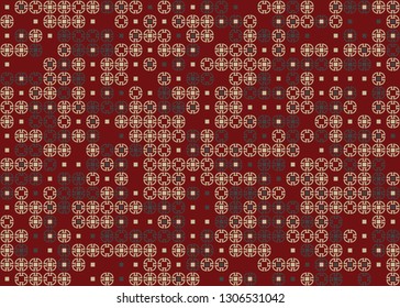 Beautiful seamless geometric pattern design illustration