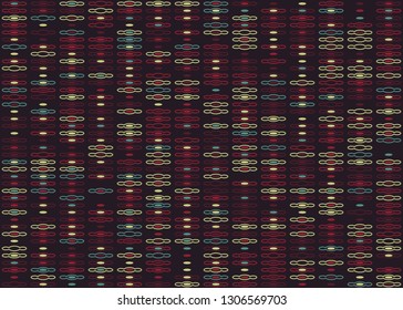 Beautiful seamless geometric pattern design illustration