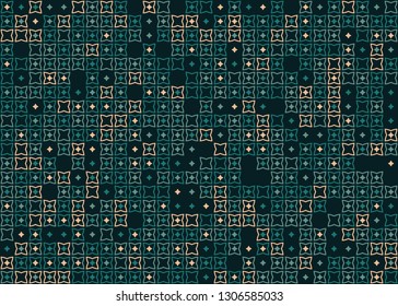 Beautiful seamless geometric pattern design illustration