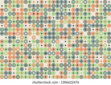 Beautiful seamless geometric pattern design illustration