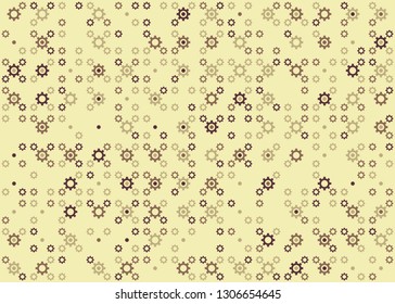 Beautiful seamless geometric pattern design illustration
