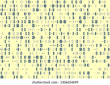 Beautiful seamless geometric pattern design illustration