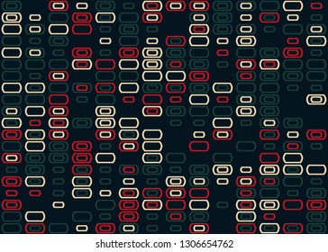 Beautiful seamless geometric pattern design illustration