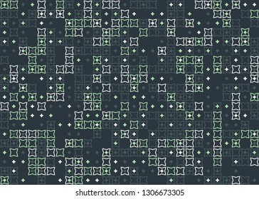 Beautiful seamless geometric pattern design illustration