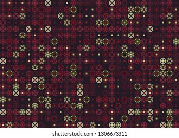 Beautiful seamless geometric pattern design illustration