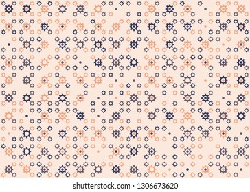 Beautiful seamless geometric pattern design illustration