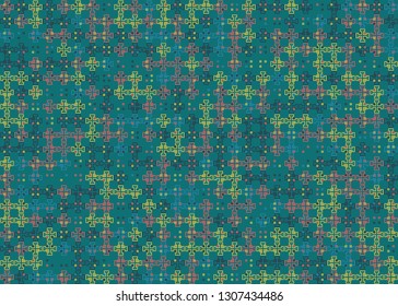 Beautiful seamless geometric pattern design illustration