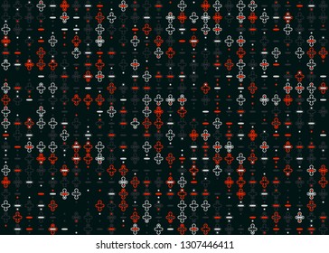 Beautiful seamless geometric pattern design illustration