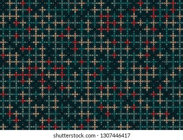 Beautiful seamless geometric pattern design illustration
