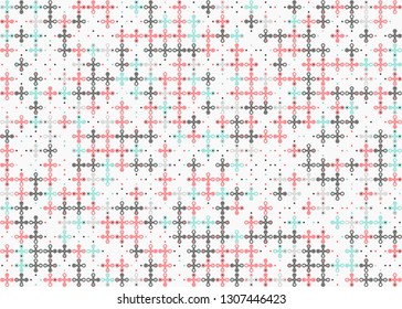 Beautiful seamless geometric pattern design illustration