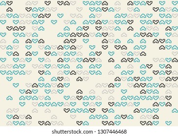 Beautiful seamless geometric pattern design illustration