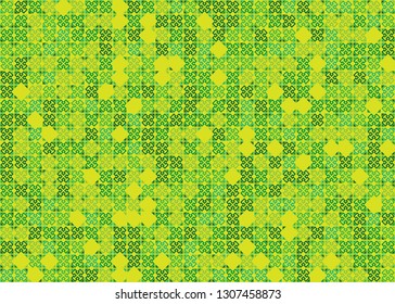 Beautiful seamless geometric pattern design illustration