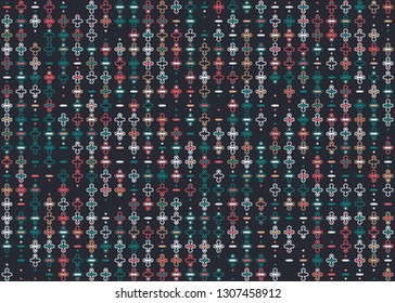 Beautiful seamless geometric pattern design illustration
