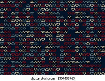 Beautiful seamless geometric pattern design illustration