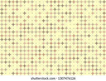 Beautiful seamless geometric pattern design illustration