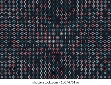 Beautiful seamless geometric pattern design illustration