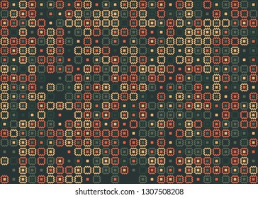 Beautiful seamless geometric pattern design illustration