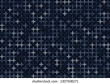 Beautiful seamless geometric pattern design illustration