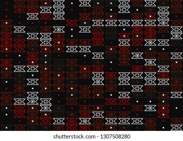 Beautiful seamless geometric pattern design illustration