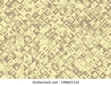 Beautiful seamless geometric pattern design illustration