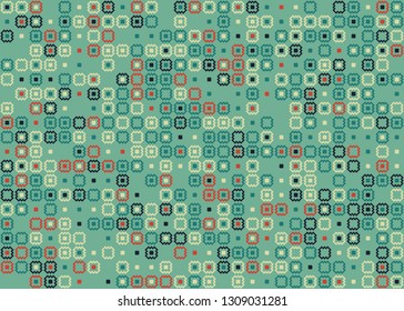 Beautiful seamless geometric pattern design illustration