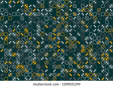 Beautiful seamless geometric pattern design illustration