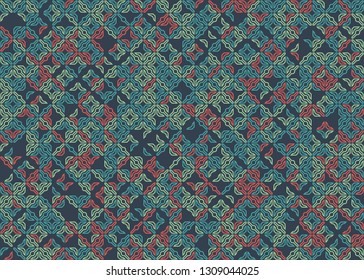 Beautiful seamless geometric pattern design illustration