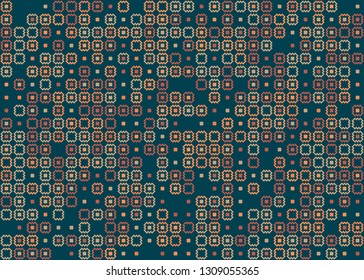 Beautiful seamless geometric pattern design illustration