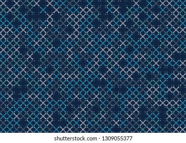 Beautiful seamless geometric pattern design illustration