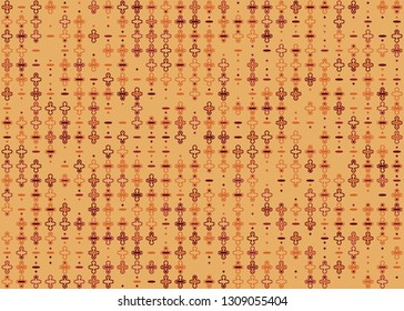 Beautiful seamless geometric pattern design illustration