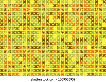 Beautiful seamless geometric pattern design illustration