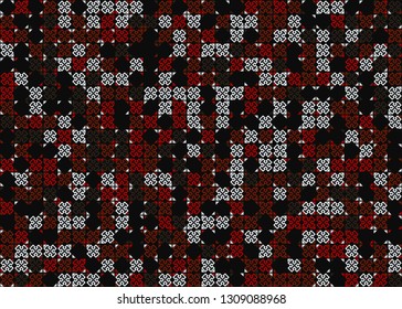 Beautiful seamless geometric pattern design illustration