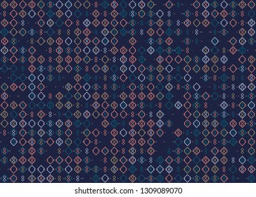 Beautiful seamless geometric pattern design illustration