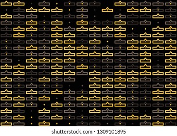 Beautiful seamless geometric pattern design illustration