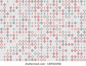 Beautiful seamless geometric pattern design illustration