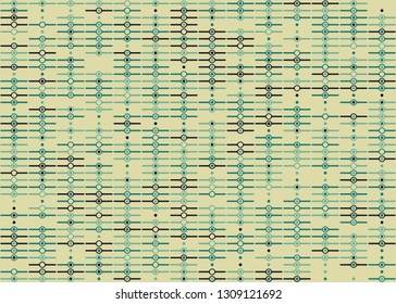 Beautiful seamless geometric pattern design illustration