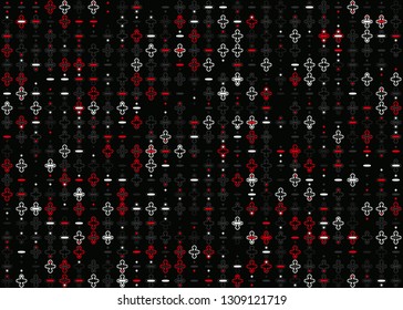 Beautiful seamless geometric pattern design illustration